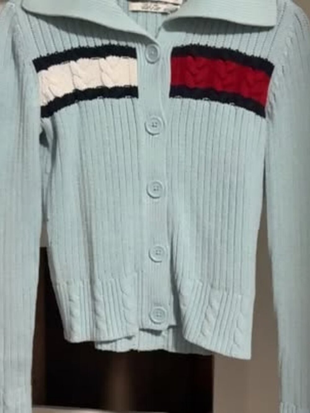 Tommy Hilfiger Light Blue Cardigan